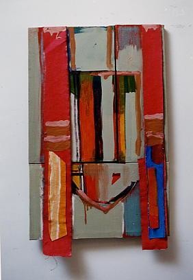 Peinture intitulée "Gri-Gri 2" par Virginie Gallé, Œuvre d'art originale, Huile