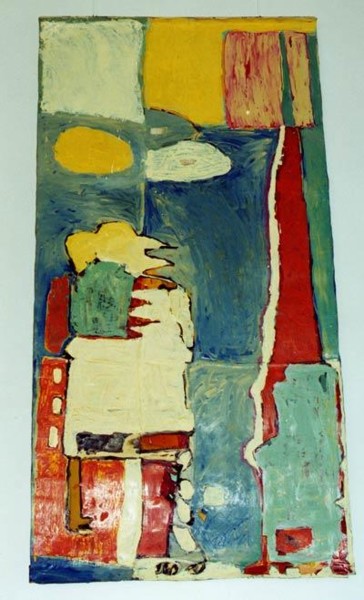 Dessin intitulée "Totem 1" par Virginie Gallé, Œuvre d'art originale