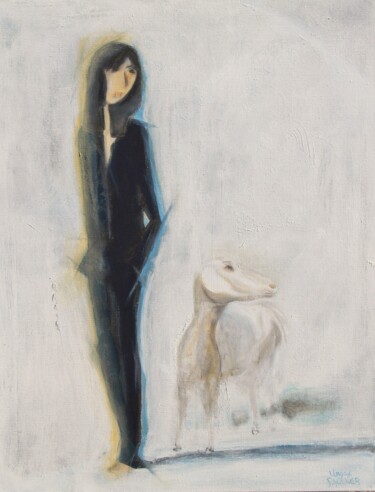 Pittura intitolato "ANIMALE" da Virginie Paquier, Opera d'arte originale, Acrilico