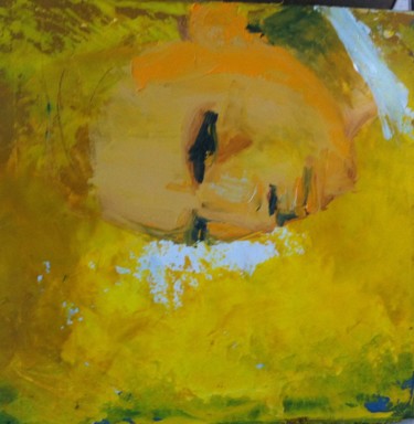 Peinture intitulée "moi, je dors encore…" par Péchard, Œuvre d'art originale, Huile