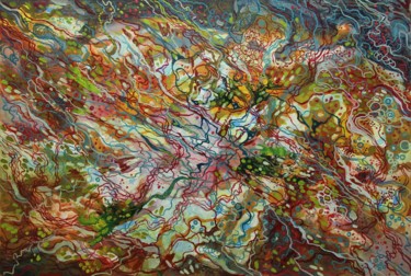 Картина под названием ""Трансцендентность"" - Александр Самохвалов, Подлинное произведение искусства, Масло