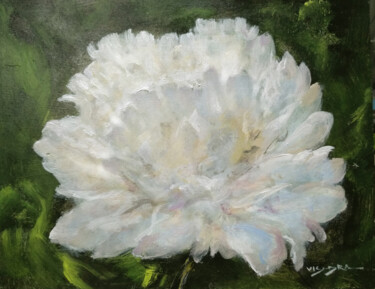 Картина под названием "Flower1" - Vishalandra Dakur, Подлинное произведение искусства, Акрил