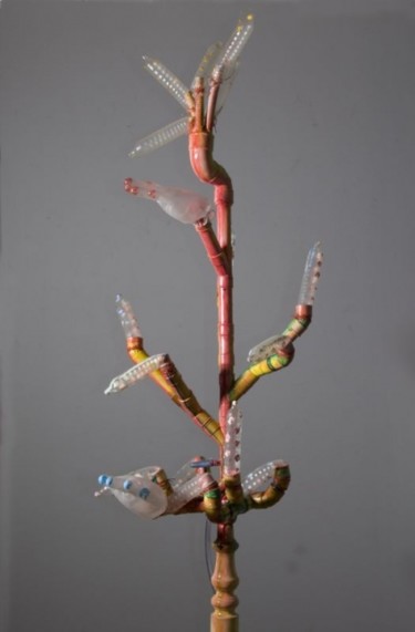 Sculpture titled "PÉDALE DOUCE ET FLE…" by Gerrit Gerard Visser, Original Artwork