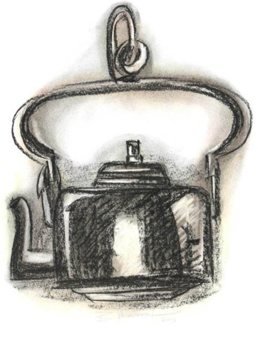 Painting titled "jug 1" by Visweswara Rao Brahmanapalli, Original Artwork