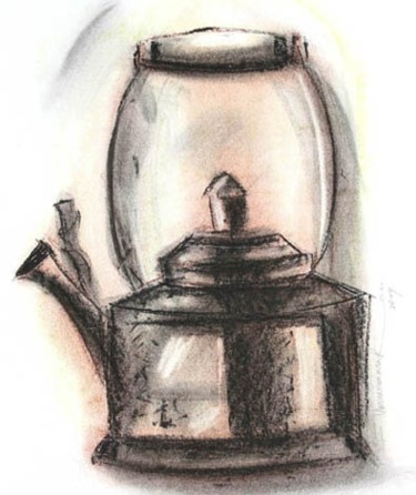 Painting titled "jug 11" by Visweswara Rao Brahmanapalli, Original Artwork