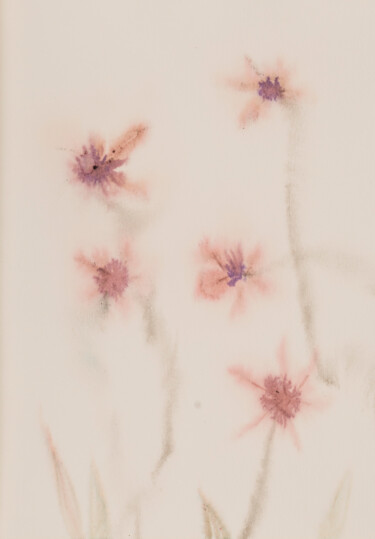 Рисунок под названием "Spring" - Vita Daneva, Подлинное произведение искусства, Чернила