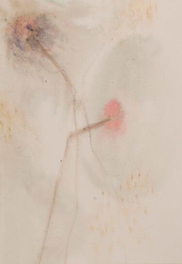 Рисунок под названием "Breath of wind" - Vita Daneva, Подлинное произведение искусства, Чернила