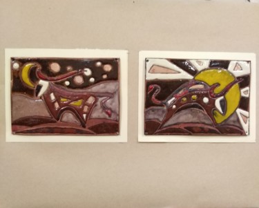 Год Быка Design intitulée "Год Быка" par Vita Komirna, Œuvre d'art originale, Art de la table