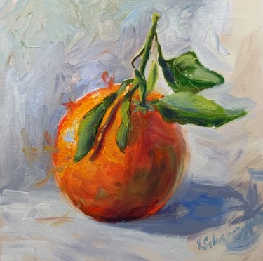 Peinture intitulée "Orange, fruits. Sti…" par Vita Schagen, Œuvre d'art originale, Huile