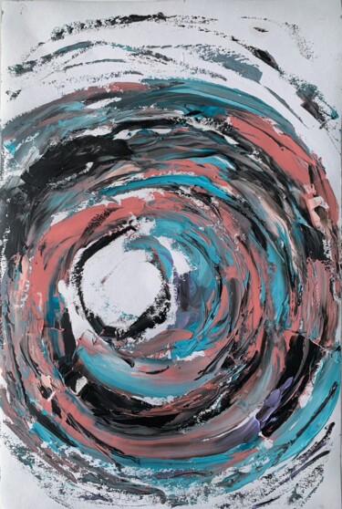 Peinture intitulée "Abstract painting 4…" par Vita Schagen, Œuvre d'art originale, Huile