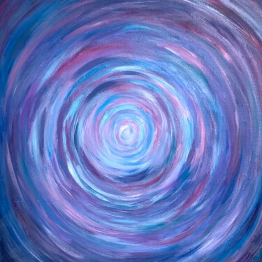 Painting titled "The energy torus" by Vita Sidareika, Original Artwork, Acrylic