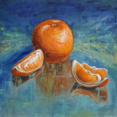 Peinture intitulée "Citrus note" par Vitalii Astapenko, Œuvre d'art originale, Huile