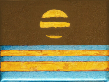 Obrazy i ryciny zatytułowany „Seascape” autorstwa Vitalii Panasiuk, Oryginalna praca, Akwaforta