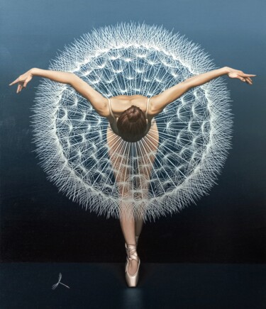 Painting titled "Elegance" by Виталий Казанцев, Original Artwork, Oil