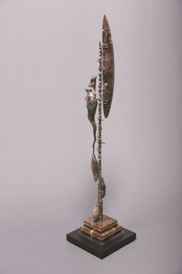 Sculpture titled "PROFONDEUR" by Vitalino Sculpteur, Original Artwork