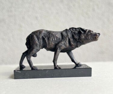 雕塑 标题为“Волк” 由Vitaliy Semenchenko, 原创艺术品, 青铜