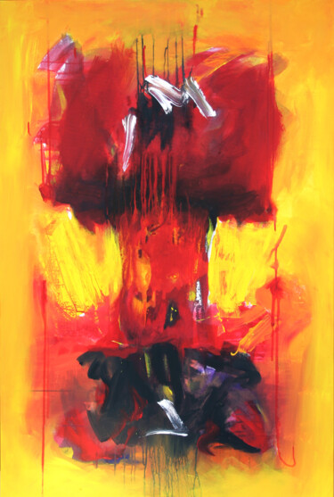 Peinture intitulée "Opus II n°1603" par Vito Campanelli, Œuvre d'art originale, Acrylique