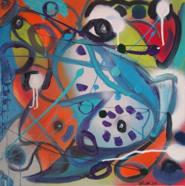 绘画 标题为“Abstracto XII” 由Vitor Pisco, 原创艺术品, 丙烯