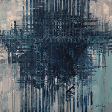 Schilderij getiteld "Neguentropia 02 (10…" door Vitor Moinhos, Origineel Kunstwerk, Acryl