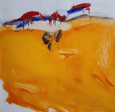 Malerei mit dem Titel "Thursday, 10.08 p.m." von Vittorio Alberto Roberto, Original-Kunstwerk, Öl