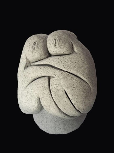 Sculpture titled "Les trésors cachés…" by Vival33, Original Artwork, Clay