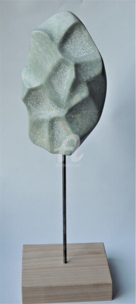 Escultura intitulada "Douce vague" por Viviane Thelen, Obras de arte originais, Pedra
