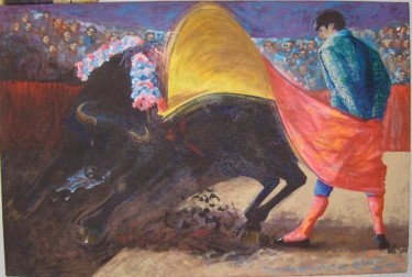 Painting titled "Morante de la Puebl…" by Viviano, Original Artwork, Oil