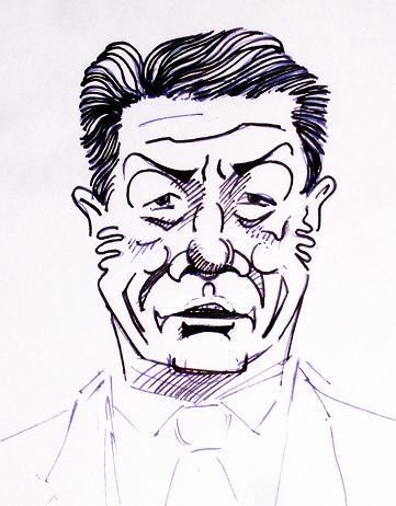 Drawing titled "John Hurt" by Viviano, Original Artwork