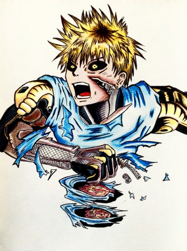 One Punch Man Drawing By Vivien Apotheloz Artmajeur