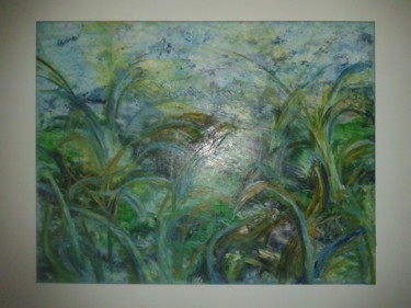 Painting titled "Abstraccion salvaje" by Vivis, Original Artwork