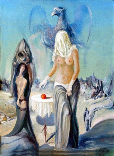 Painting titled "россия молодая" by Vladimir Zhuk, Original Artwork, Oil