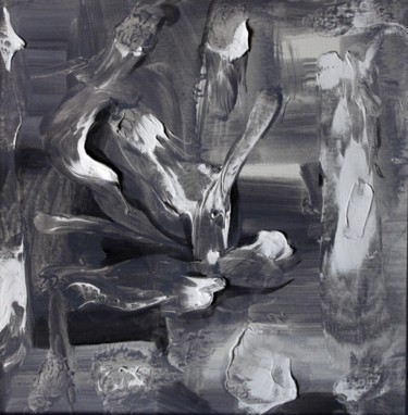 Картина под названием "№ 51" - Владимир Жук, Подлинное произведение искусства, Масло