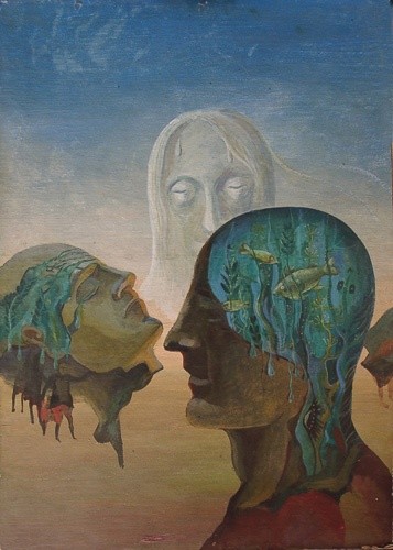 Картина под названием "потерянная  память" - Владимир Жук, Подлинное произведение искусства, Другой