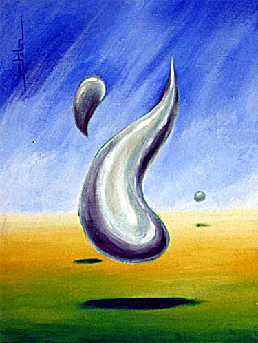 Painting titled "PLEASURE" by Vladislav Shtelts, Original Artwork, Acrylic