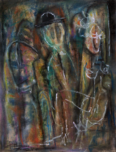 Цифровое искусство под названием "Джентльмен и прости…" - Vlad Vas, Подлинное произведение искусства, Цифровая живопись