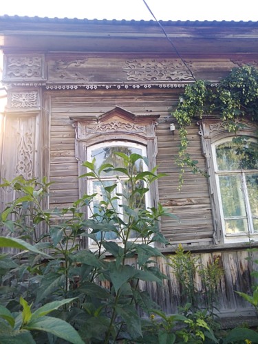 Фотография под названием "Домик окнами в сад.…" - Vlada Levkina, Подлинное произведение искусства, Не манипулируемая фотогра…