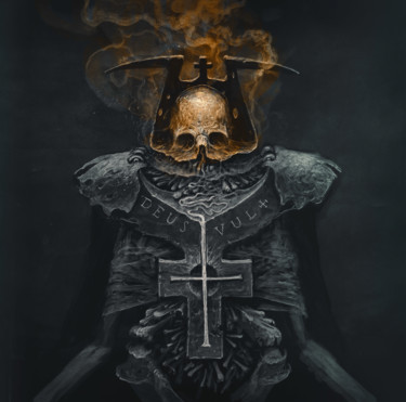 Digital Arts titled "Сrusader" by Vladimir Chebakov, Original Artwork, 2D Digital Work