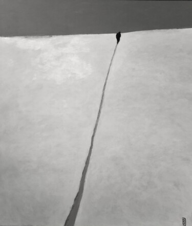 Картина под названием "Silence" - Владимир Дайбов, Подлинное произведение искусства, Акрил Установлен на Деревянная рама для…