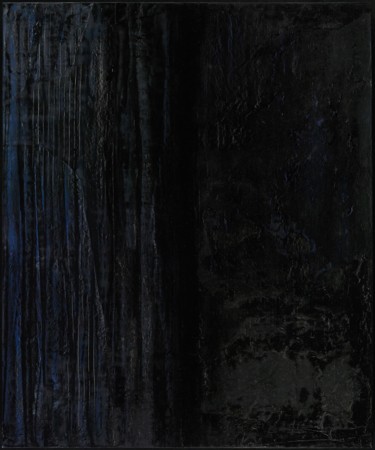 Painting titled "SHADES OF BLACK" by Théo Golb, Original Artwork, Acrylic