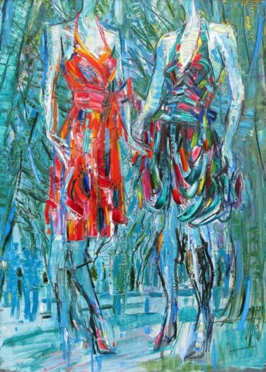 Painting titled "DALI Mannequines &…" by Vladimir Shahinyan, Original Artwork