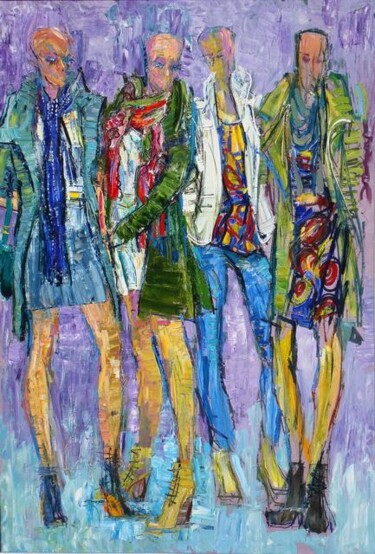 Painting titled "MANGO WOMEN" by Vladimir Shahinyan, Original Artwork