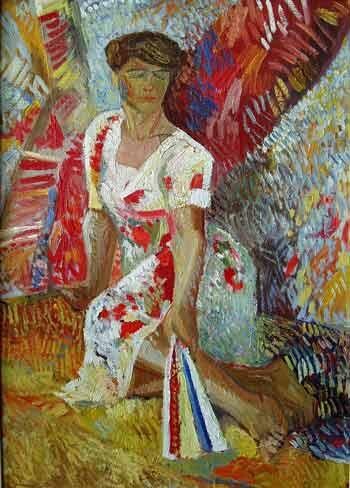 Pittura intitolato "Madam" da Vladimir Zagitov, Opera d'arte originale