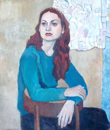 Painting titled "Lilia" by Vladimir Zagitov, Original Artwork