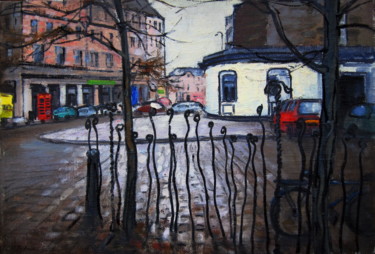 Painting titled "Edinburgh. Portobel…" by Vladimirs Ilibajevs, Original Artwork, Oil