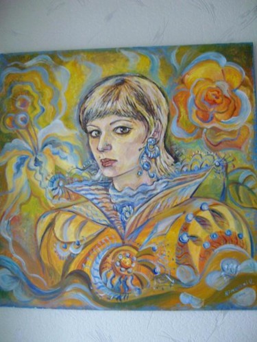 Malerei mit dem Titel "Portret_028_kl.JPG" von Vladimirnikolski, Original-Kunstwerk, Öl