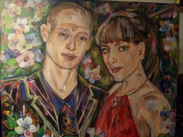 Malerei mit dem Titel "Portr2_001kl.JPG" von Vladimirnikolski, Original-Kunstwerk