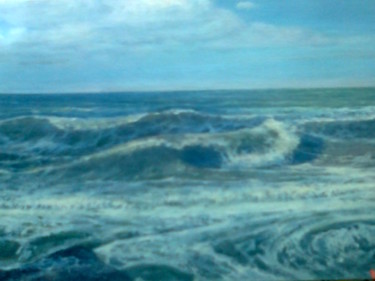 Картина под названием "Море." - Владимир Владимирович, Подлинное произведение искусства