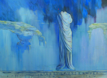 Painting titled "ancient-breeze-oil-" by Vladin Vladev, Original Artwork, Oil