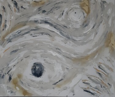 Malerei mit dem Titel "The Eye of well-bei…" von Vladislav Guzeev, Original-Kunstwerk, Acryl