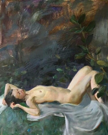 Peinture intitulée ""Dream"" par Vladislav Zdor, Œuvre d'art originale, Huile